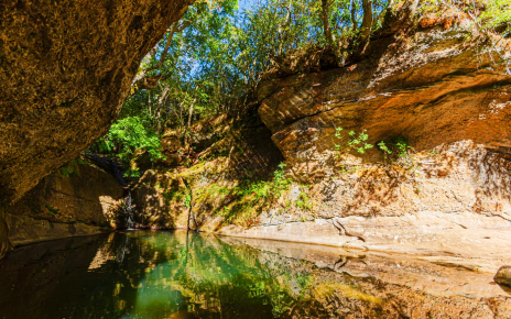 Another river dip is close to your holiday home